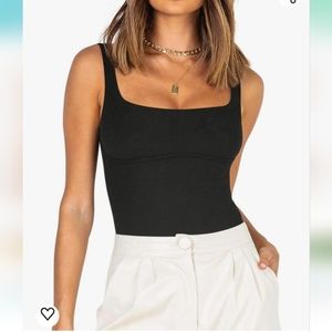 "REO RIA" Womens ribbed bodysuit